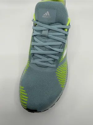 Adidas Solar Blaze Women's Running Shoes In Ash Grey and Hi-Res Yellow SZ 7.5 thumbnail 6