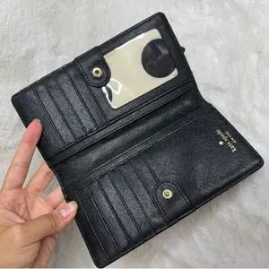 KATE SPADE New York Black Beige Bifold Wallet thumbnail 4
