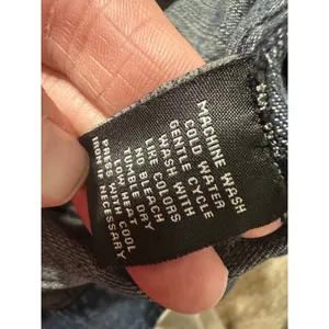 Vintage Ralph Lauren Polo Jeans Co Zip Denim Jacket‎ Small Blue 90s Y2K thumbnail 8