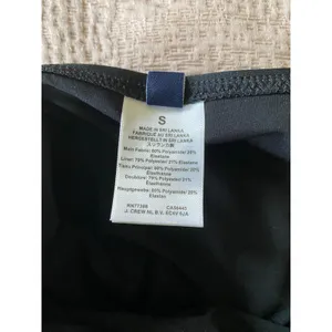 J. CREW Scalloped Black One Piece Swimsuit Size Small thumbnail 5