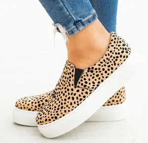 Qupid Leopard Sneakers thumbnail 1
