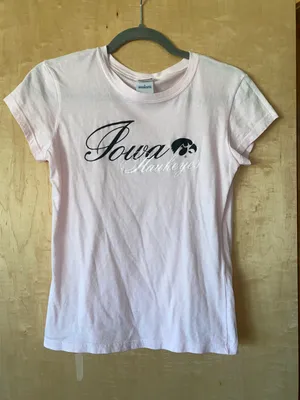 Soffe Pink Iowa Tee thumbnail 1