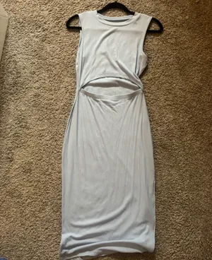 Amazon Maxi Dress Blue thumbnail 2