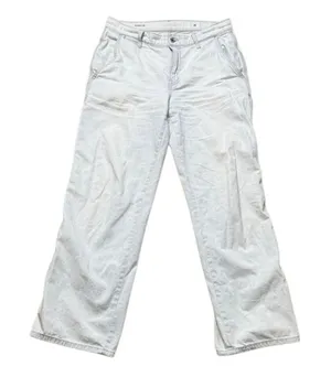 Vince light blue cotton utility trouser pant jeans size 29 thumbnail 1