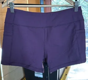 Born Primitive DOUBLE TAKE BOOTY SHORT w/ Side Pockets Size Medium Purple thumbnail 1