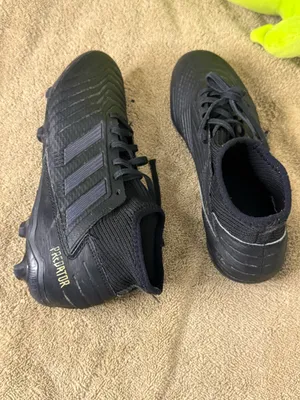 Adidas Soccer Cleats Predator Stripes FG Sock Men's Size 8 thumbnail 6