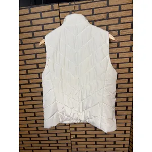 MICHAEL Michael Kors Cream Puffer Vest‎ Size Large thumbnail 2