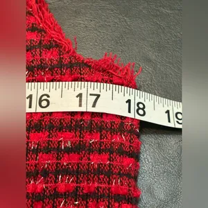 Ann Taylor Textured Red Midi Dress thumbnail 11