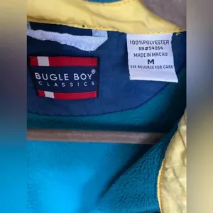 Vintage Bugle Boy Fleece Jacket Gorpcore Granola Quiet Luxury Old Money Academia thumbnail 10