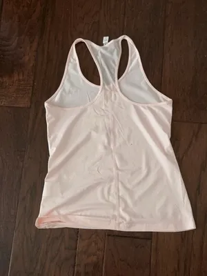 Under Armour Pink Racerback Performance Tank thumbnail 2