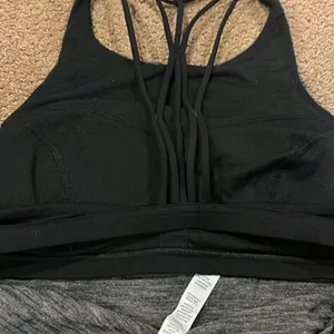Lululemon Women’s Grey Raise the Barre Tank Top with Strappy Built in Sports Bra thumbnail 5