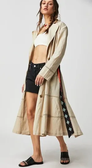 NWT Free People Rory Duster Size L. B-9 thumbnail 1