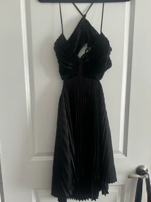 A.L.C Ari Mini Dress Black thumbnail 4