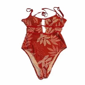 CUPSHE one piece swimsuit with scoop neck and adjustable shoulder straps(Small) thumbnail 4