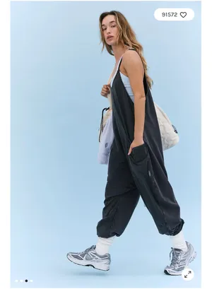 FP Movement Hot Shot Onesie in Washed Black thumbnail 2