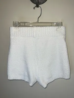 UGG‎ Finola Fuzzy Lounge Shorts Cream Cozy Soft Women’s Size S NWT thumbnail 3