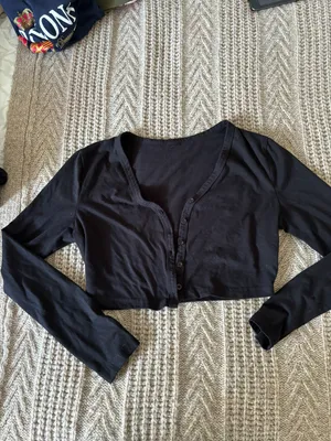 Black Button Up Long Sleeve thumbnail 4