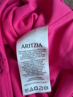 Aritzia contour granita pink square neck short sleeve bodysuit thumbnail 6