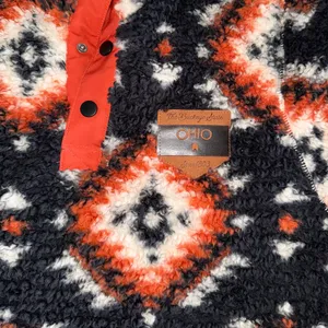 Home‎ Free Ohio Sherpa Teddy Pullover Sweatshirt Size Small The Buckeye State thumbnail 2