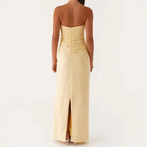 Peppermayo - Xena Gathered Maxi Dress - Yellow thumbnail 2