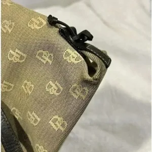 Dooney and Bourke‎ Signature Canvas Leather Purse Vintage DB Brown Shoulder Bag thumbnail 6