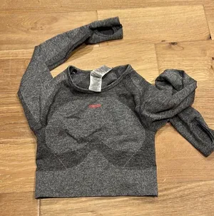 Gymshark FLEX SPORTS LONG SLEEVE CROP TOP‎ XS thumbnail 1