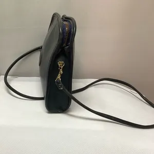 Diane Von Furstenberg Vintage Navy leather Purse thumbnail 3