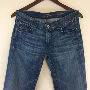 7 For All Mankind Bootcut Embellished Jeans thumbnail 4