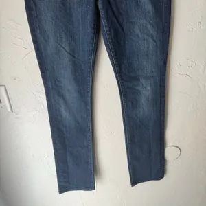 7 For All Mankind Women's‎ 26 Dark Wash Low Rise Straight Leg Jeans thumbnail 3