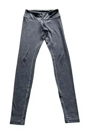 Lululemon Gray Skinny Womens Athletic Leggings Soft Sz 4 thumbnail 1