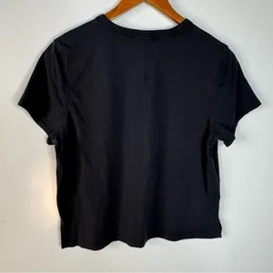 Lululemon Classic-Fit Cotton-Blend T-Shirt‎ Black thumbnail 2