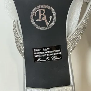Bella Vita Size-8.5 W Women's Heels‎ Carmen Silver Micro Suede Stones Sandals thumbnail 7
