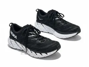 HOKA Gaviota 4 Black White Running Shoes‎ Women's Size 7.5B thumbnail 1