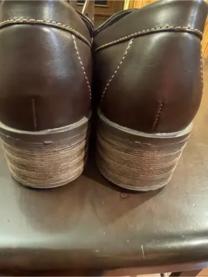 Eastland Holly Brown Chunky Penny Loafers Block Heel Lug Sole Women 9.5 thumbnail 9