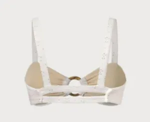 BERLOOK Ruched Floral Cutout Bikini Top AND O-Ring High Cut Bikini Bottom 08 thumbnail 8