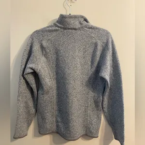 Women's Patagonia Better Sweater 1/4 Zip Gray 25618 Size Medium thumbnail 4