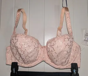 NWT Fantasie Padded Half Cup Ana Bra 34DD Light Pink thumbnail 1