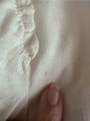 LC Lauren Conrad Cream Eyelet Flutter Sleeve Blouse thumbnail 6