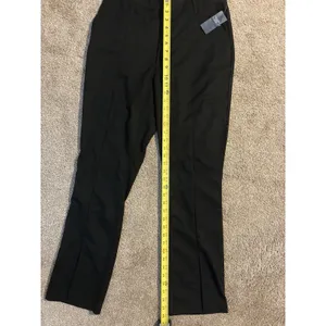 Abercrombie & Fitch Black Solid Ankle Pants Women Regular 31 Short Slit Ankle thumbnail 10