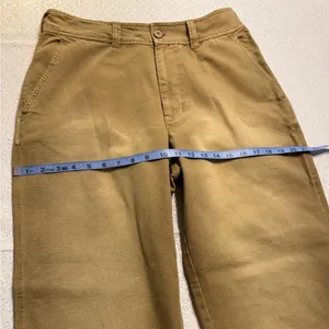 Free People Tan Carpenter Pants US 8 100% Cotton NWOT thumbnail 5
