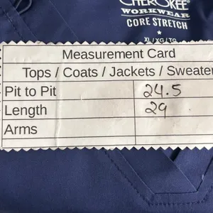 Cherokee‎ Navy Scrub Top XL thumbnail 7