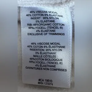 Lole Cream Zip-Up Hoodie‎ Size Medium EUC thumbnail 4