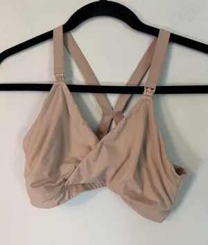 Spanx Nude Bra-llelujah Maternity Mama Nursing Bra Sz M $58 thumbnail 1