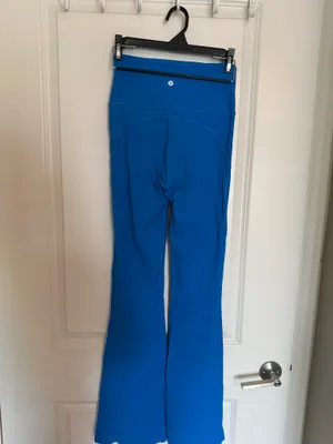 Poolside Lululemon Blue Groove High-Rise Flare Pants 8 thumbnail 2