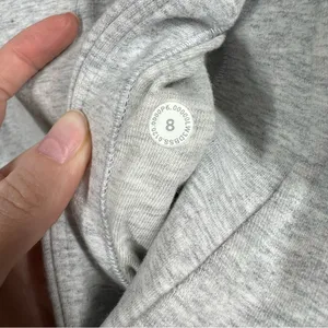 Lululemon‎ Heather Grey Find Your Unwind Pullover Sweater thumbnail 4