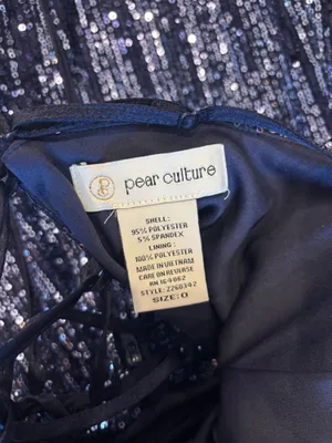 Pear Culture Blue Sequin Dress thumbnail 3
