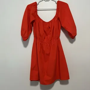 Camila Coelho Red Archer Off Shoulder Mini Dress Size Small‎ thumbnail 6