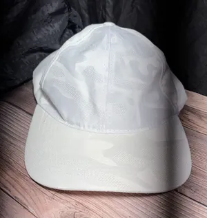 White Camo Adjustable Baseball Cap thumbnail 1