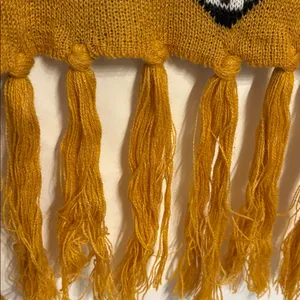 Southwestern Bull Skull Cape with Fringe by Three Bird Nest. thumbnail 3