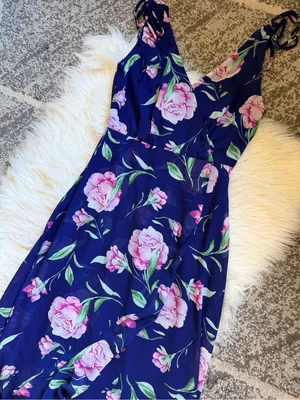 Lulu’s floral maxi dress thumbnail 6